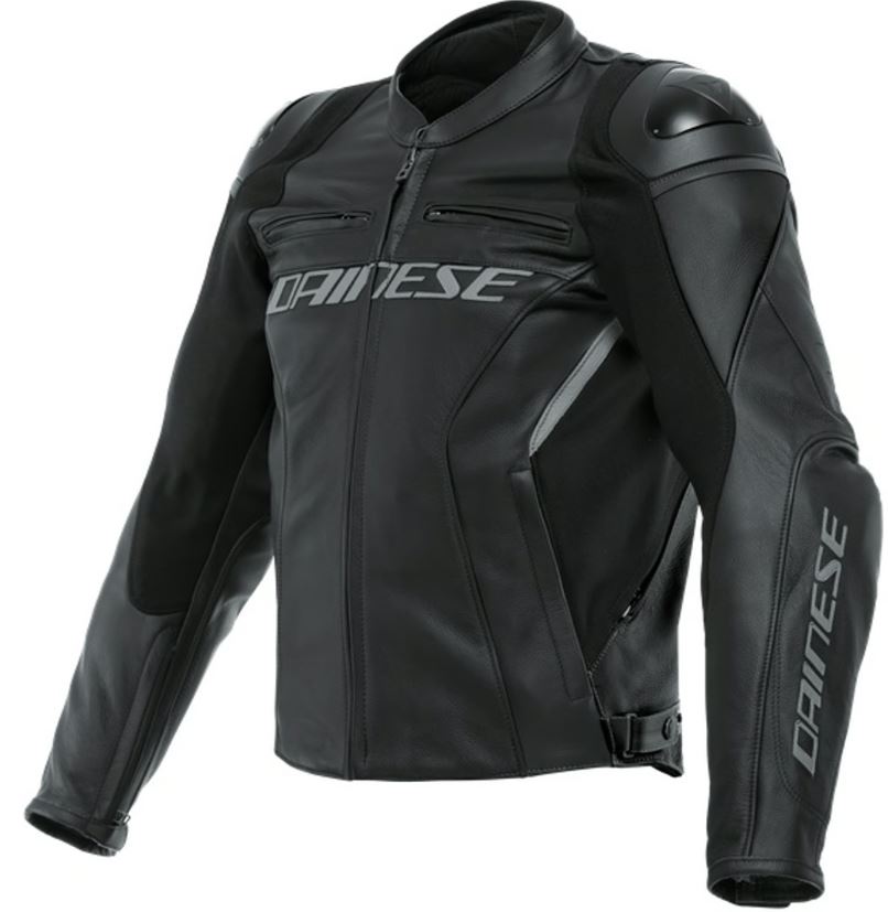 DAINESE RACING 4 lava-red/black men's leather jacket | Karasna