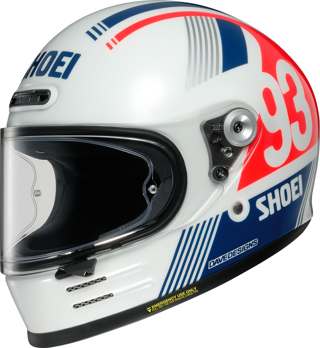SHOEI GLAMSTER MM93 RETRO TC-10 helmet | Karasna