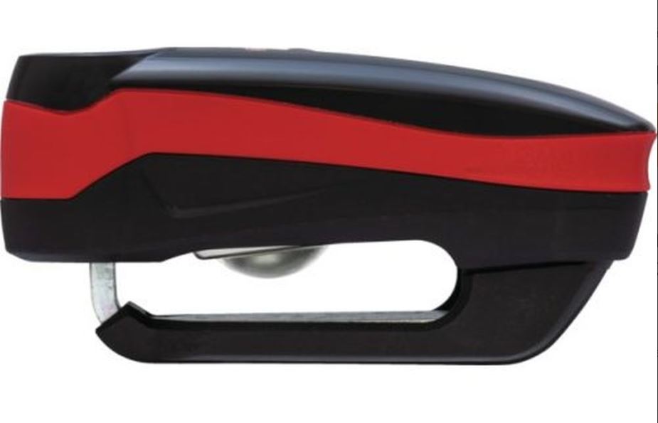 ABUS DETECTO 7000 RS1 riasztós féktárcsazár logo piros