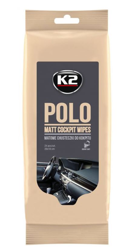 K2 POLO MATT - műszerfaltisztító kendő