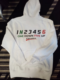 ONE DOWN FIVE UP férfi motoros pulóver