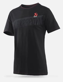 AKRAPOVIC CORPO motoros póló fekete