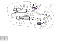 AKRAPOVIC KAWASAKI ZZR 1400/ZX14R (2012-2020) kipufogó