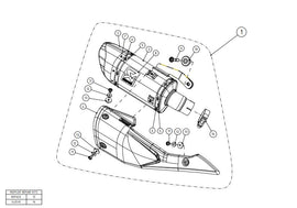 AKRAPOVIC SUZUKI GSX-S 1000 (2015-2020) kipufogó
