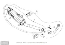 Load image into Gallery viewer, AKRAPOVIC YAMAHA MT-125/R125/YZF-R15 (2020) kipufogó rendszer