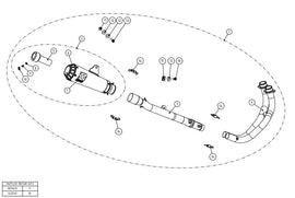AKRAPOVIC YAMAHA R3/YZF-R25 (2019-2021) kipufogó rendszer