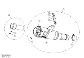 AKRAPOVIC YAMAHA R6 (2017-2023) kipufogó