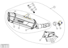 Load image into Gallery viewer, AKRAPOVIC YAMAHA TÉNÉRÉ 700 (2019-2023) kipufogó