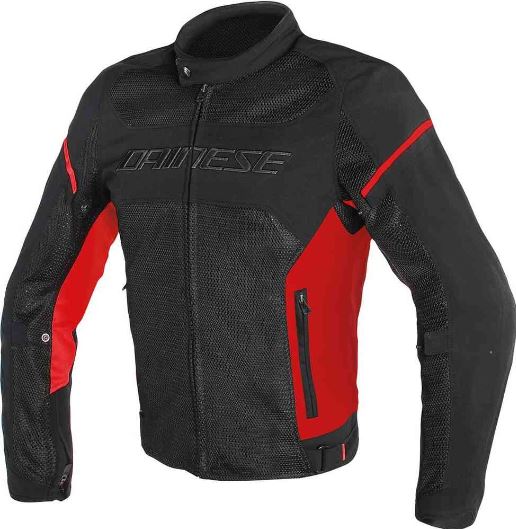 DAINESE AIR FRAME D1 férfi motoros nyári kabát Feket piros 48