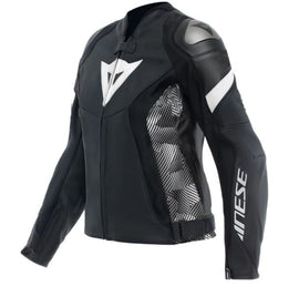 DAINESE AVRO 5 női motoros bőrkabát Fekete fekete fehér