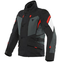 Load image into Gallery viewer, DAINESE CARVE MASTER 3 GORE-TEX® férfi motoros kabát fekete/szürke/piros