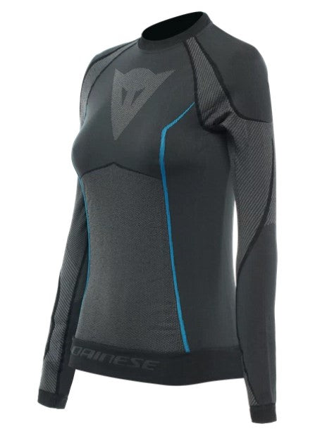 DAINESE DRY LS nyári motoros női aláöltöző felső fekete kék