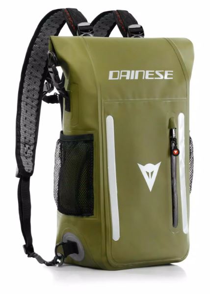 A Dainese&nbsp;Explorer Backpack WP&nbsp;egy&nbsp;15 literes PVC-ből készült hátizsák.&nbsp;Erős, funkcionális és sokoldalú, ideális hátizsák egy kalandor számára, valamint bármilyen szabadtéri tevékenységhez.&nbsp;