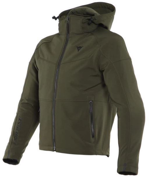 DAINESE IGNITE TEX motoros textil kabát Fekete/zöld