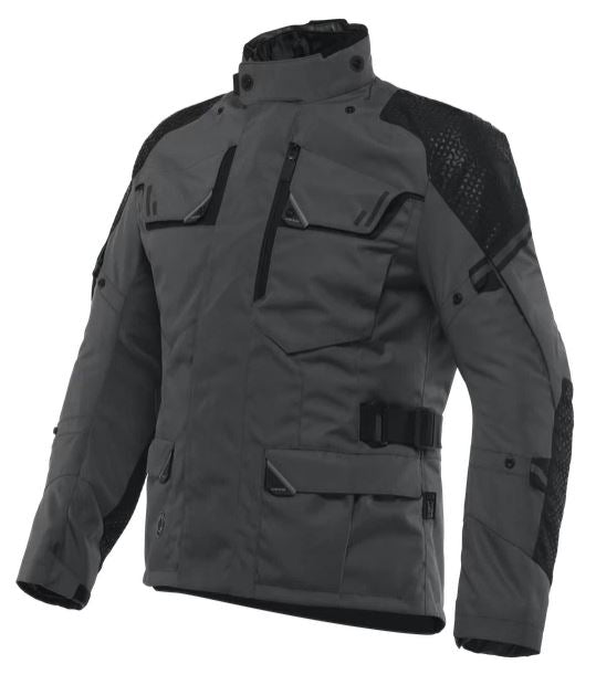 DAINESE LADAKH 3L D-DRY férfi motoros kabát sötétszürke/fekete 50