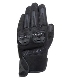 DAINESE MIG 3 AIR TEX motoros kesztyű Fekete Fekete