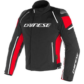 DAINSE RACING 3 D-DRY férfi motoros kabát Fekete fekete piros