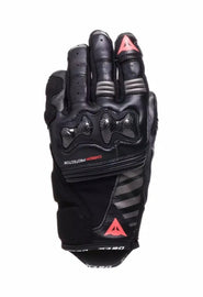 DAINESE REACTO CARBON SHORT női motoros bőr kesztyű Fekete fluo rózsaszín
