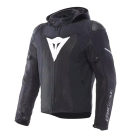 DAINESE SUPER SPRINT AIR TEX férfi motoros textil kabát Fekete fehér