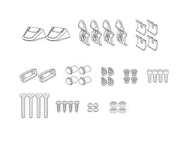 PLO oldaldoboztartó konzolhoz Monokey rögzítőszett