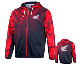 HONDA CAPSULE férfi kapucnis motoros pulóver