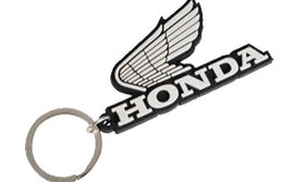 Gumi kulcstartó az ikonikus Honda Wing logóval. Kompakt, strapabíró és stílusos.
