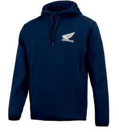 HONDA CORE HOODY férfi motoros pulóver kék