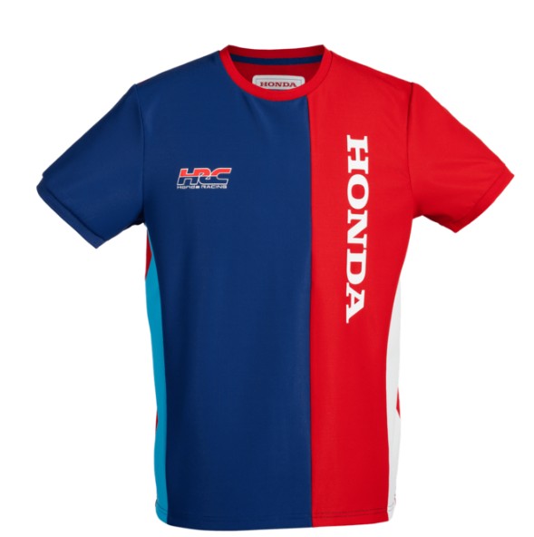 Anyaga: 100% mikroszálas poliészter piké szövet
Kiváló minőségű mikropiké anyagból, amely kényelmes viseletet és jó szellőzést biztosít.&nbsp;
A piros és kék színjátékát a függőleges dtf anti-szublimációs HONDA felirat és a mellrészen elhelyezett HRC logó egészíti ki, míg a hátoldalon az ikonikus Honda logó teszi teljessé megjelenését.
Karakteres ruhadarab, amely ötvözi a kifinomult megjelenést a HRC csapat arculatával.