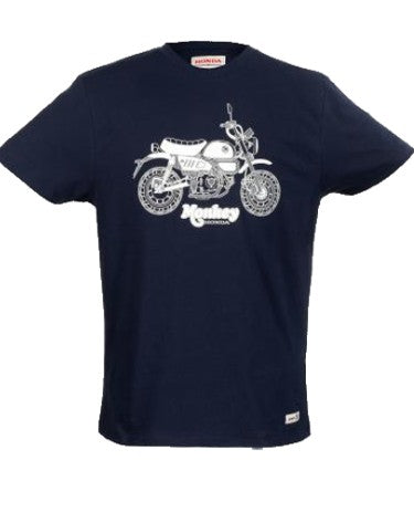 HONDA TRIBUTE MONKEY póló Kék