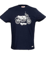 Load image into Gallery viewer, HONDA TRIBUTE MONKEY póló Kék