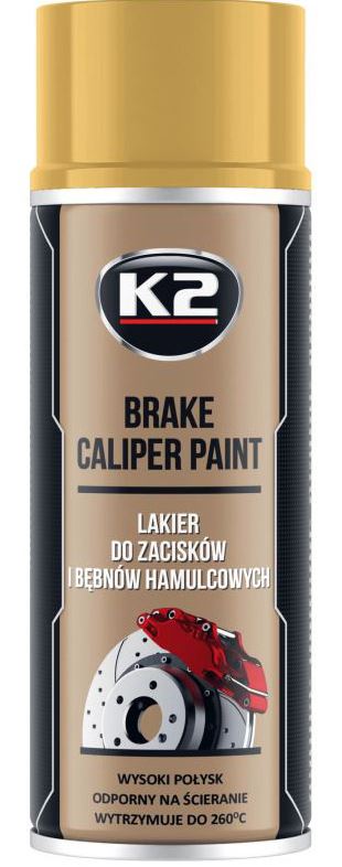 K2 BRAKE CALIPER paint 400ml - arany féknyereg festék Arany