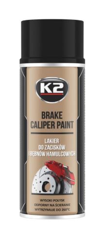 K2 BRAKE CALIPER paint 400ml - arany féknyereg festék Fekete