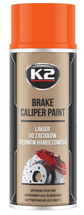 K2 BRAKE CALIPER paint 400ml - arany féknyereg festék Narancs