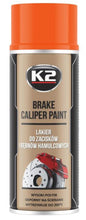 Load image into Gallery viewer, K2 BRAKE CALIPER paint 400ml - arany féknyereg festék Narancs