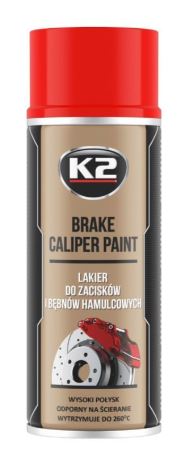 K2 BRAKE CALIPER paint 400ml - arany féknyereg festék Piros