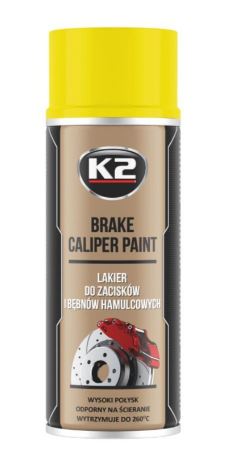 K2 BRAKE CALIPER paint 400ml - arany féknyereg festék Sárga