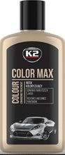 Load image into Gallery viewer, K2 COLOR MAX - fekete polír-wax 250 ml