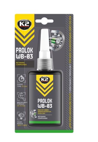 K2 PROLOK WB-03 50ml - csapágyrögzítő