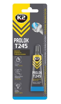 K2 PROLOK 243 6ml csavarrögzítő