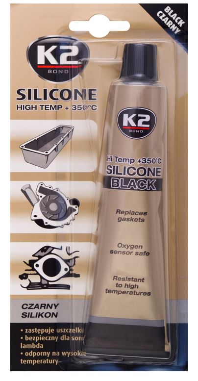 K2 SILICONE 85g szilikon Fekete