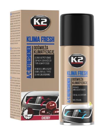 K2 KLIMA FRESH 150ml blueberry klímatisztító spray Cherry