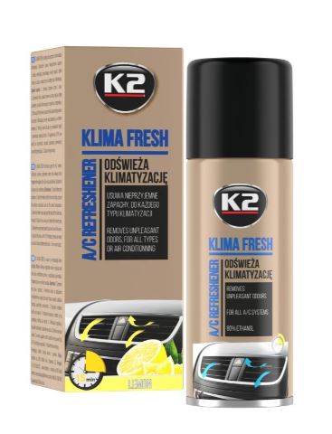 K2 KLIMA FRESH 150ml blueberry klímatisztító spray Lemon