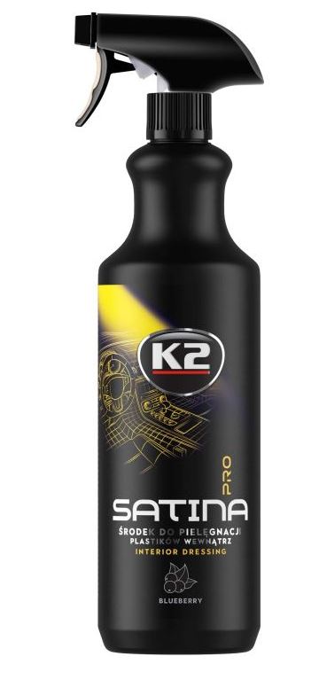 K2 SATINA PRO műszerfalápoló és regeneráló 1 Liter