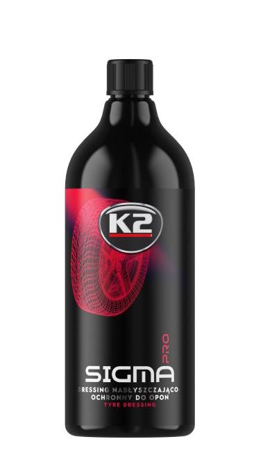 K2 SIGMA 500 ml - fényes gumiápoló gél 1 Liter