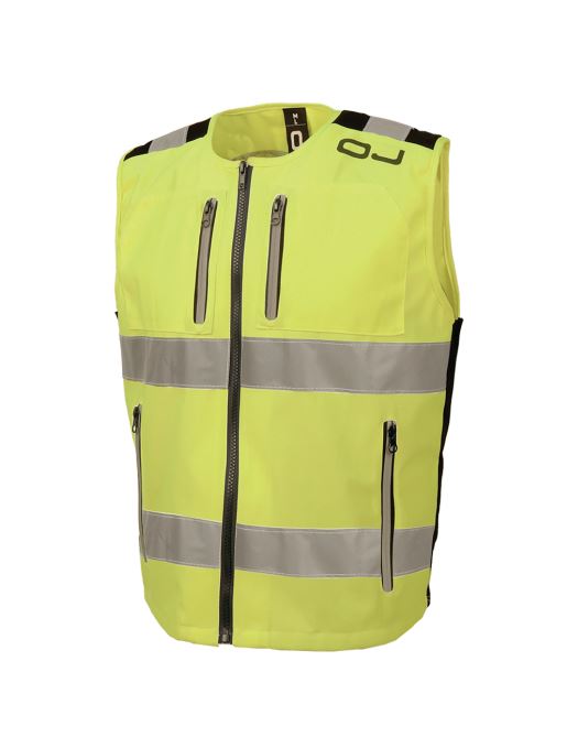 OJ FLASH 2 VEST láthatósági motoros mellény XL XXL