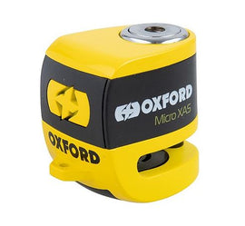 univerzális féktárcsazár fekete-sárga színben
5,5mm-es átmenő szeggel
ideális nagy robogókhoz és motorkerékpárokhoz