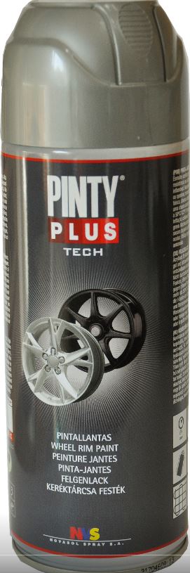 Pinty Plus - Keréktárcsa fekete spray 400ml