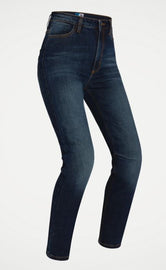 PMJ SARA női motoros farmer kék