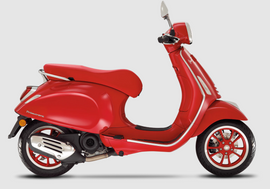 VESPA PRIMAVERA 125 RED PIROS