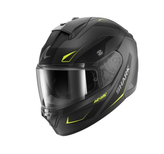 Lexan polikarbonát héj.
Aerodinamikus külső kialakítás.
Több rétegű EPS ütéselnyelő bélés.
Könnyen, szerszámok nélkül eltávolítható plexi.
2 szellőző bemenet.
2 szellőző kimenet.
„EasyFit” szemüveg előkészítés.
Mikrometrikus gyorszár.
Sisakkommunikáció előkészítés.

Alaptartozékok:
- Torzítás mentes speciálisan kialakított 1-es optikai osztályú karcmentes víztiszta plexi.
- 70-es Pinlock páramentesítő betétnek kialakított előkészítés.
- UV380 szűrős, karc és páramentes beépített napszemüveg.
- Pinlock állít